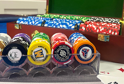 planning a poker tournament​ with custom poker chips 